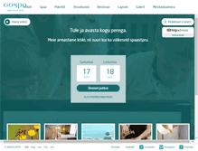 Tablet Screenshot of gospa.ee